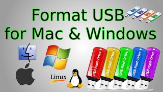 format usb on mac for pc